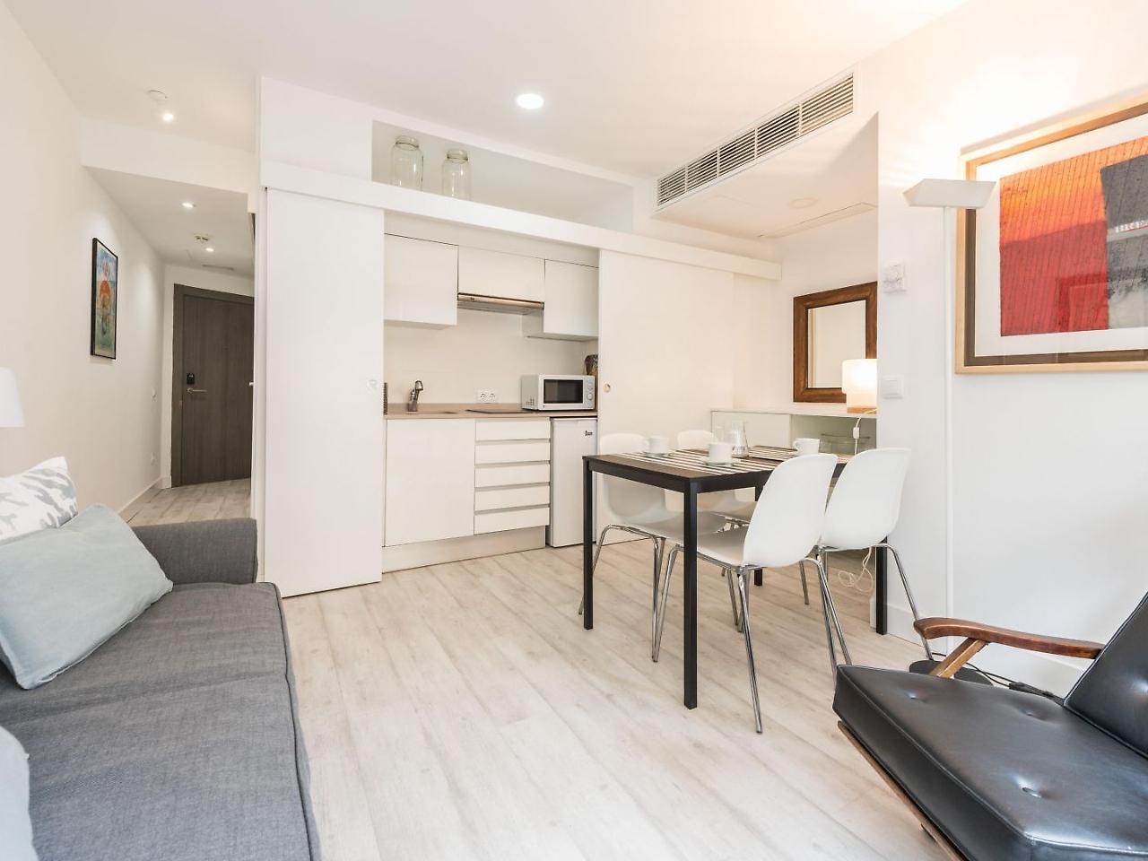 Ferienwohnung Recoletos Madrid Exterior foto
